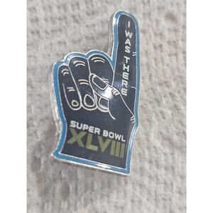 2014 Super Bowl XLVIII Denver Broncos v Seattle Seahawks lapel pin